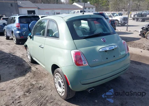 2012 Fiat 500 Pop from USA, damaged, VIN 3C3CFFAR9CT381418